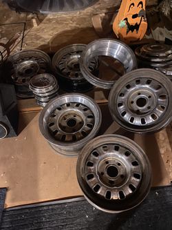 5 Ford GT Rims for 1960's Ford Mustang