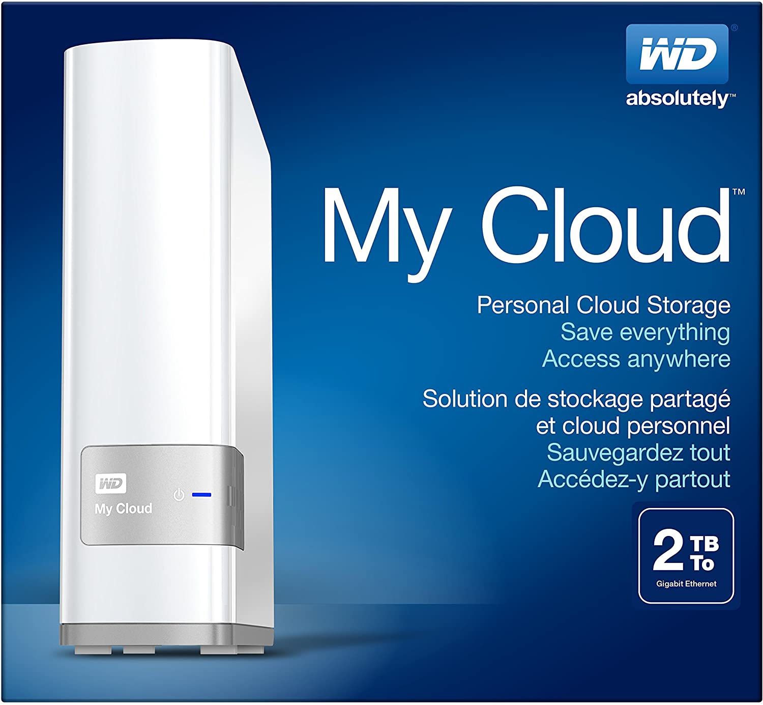 WD My Cloud 2TB Personal Cloud Storage
