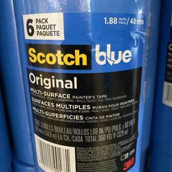 Scotch Blue Tape - 6 Pack