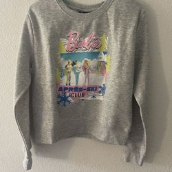 Barbie Gray Sweater Size Large New 