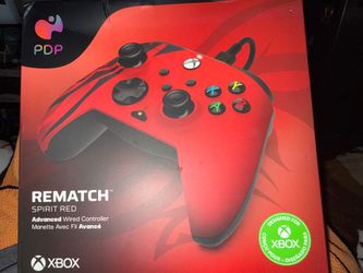 PDP Rematch Spirit Red Xbox Wired Controller