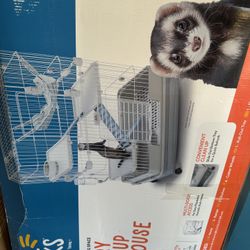 4 Story Climb Up Penthouse Ferret Habitat Large Small Animal Cage