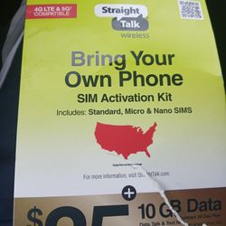 Not Used Simple Mobile Starter Kit.  
