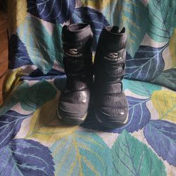 Boys Snow Boots  Waterproof  Outdoor Warm Slip Girls Winter Shoes 