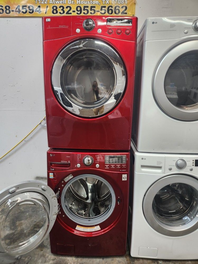 💯💯LG SET STEAM WASHER AND ELECTRIC DRYER WITH WARRANTY 💯