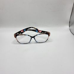 Flower Pair Of Eye Glasses 