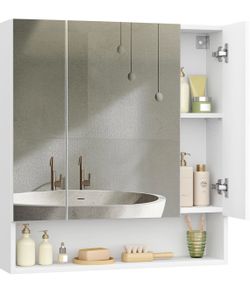 New 3 Doors Mirror Cabinet