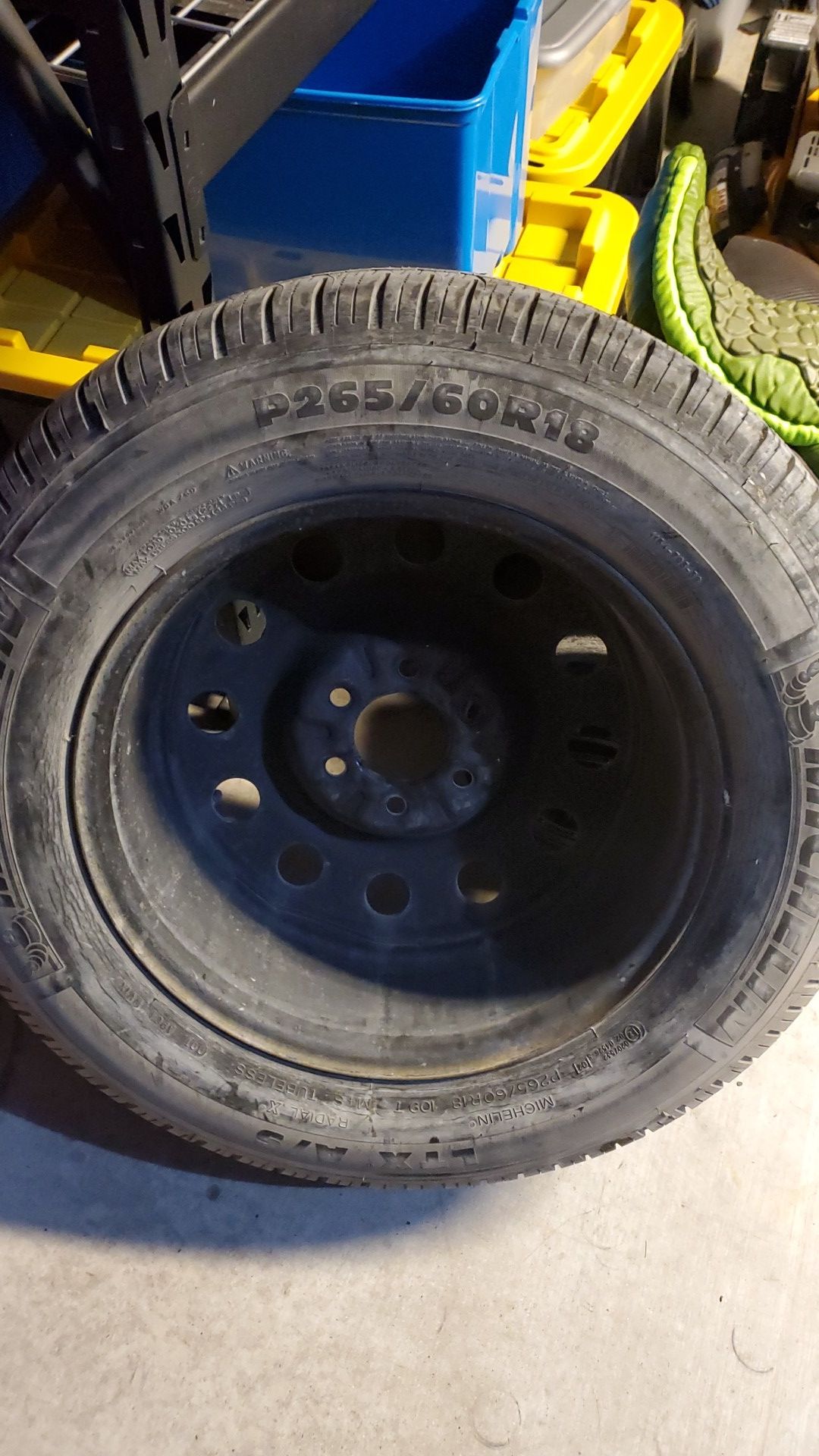 F 150 rim and tire spare Never Used 