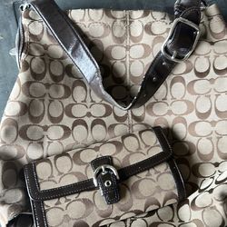 Coach handbag & wallet