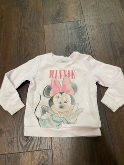 Girls Disney Minnie Mouse sweater size 5t #6