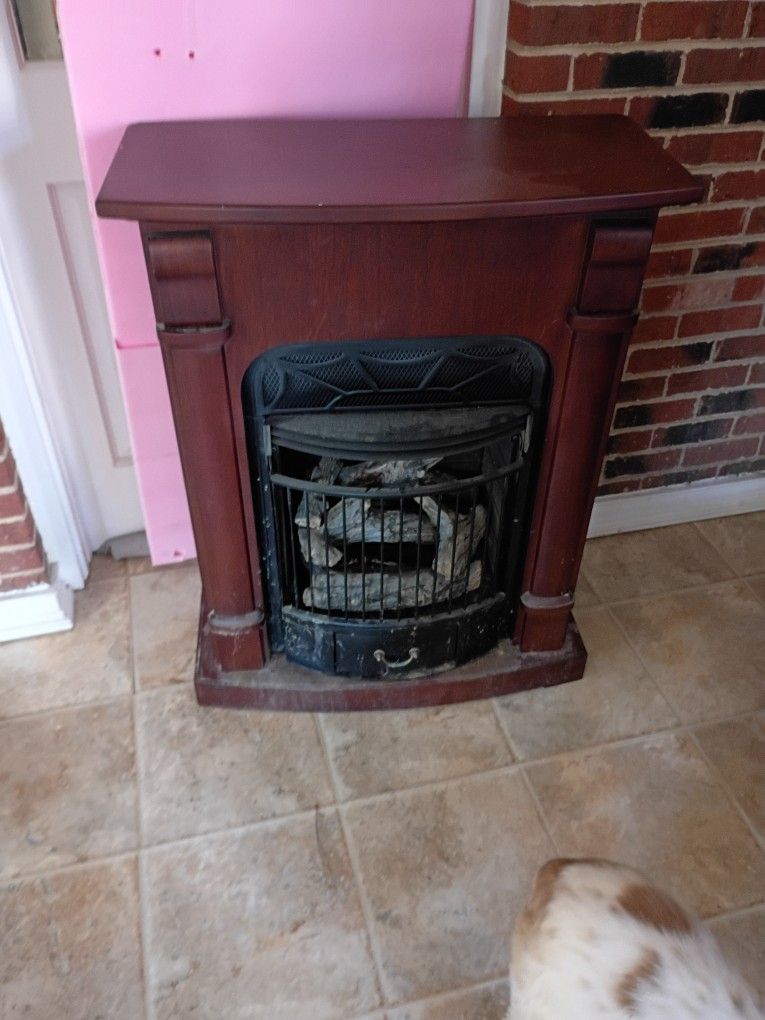 Awesome Gas Logs Fire Place