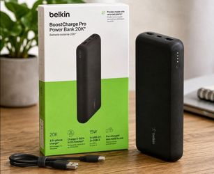 Belkin power bank 20k mah 15w