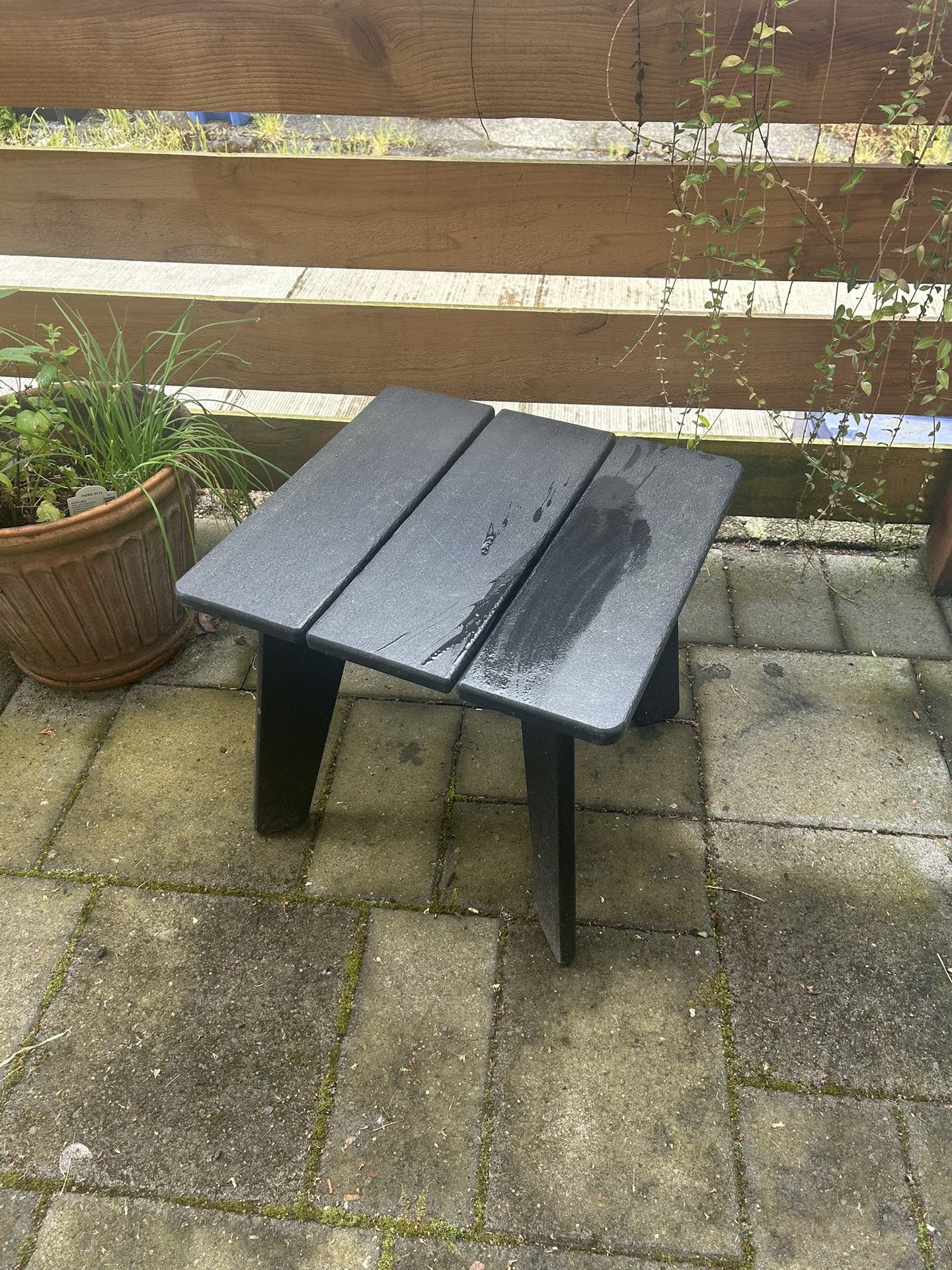 Polywood End Table Or Stool