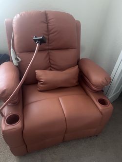 Power Recliner Chair with Cup Holders