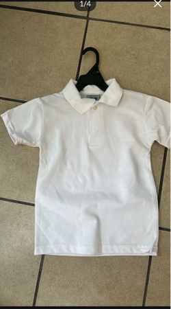 Kids clothes size 6 uniform shirts