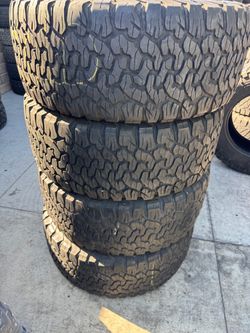 35x12.50r20 bfgoodrich ko2 tires en excelentes condiciones de vida las 4