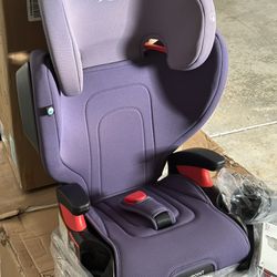 New Britax Highpoint Backless Belt-Positioning Booster Seat, SafeWash Purple Ombre
