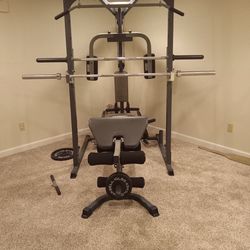 Powerhouse Elite Smith Machine PHE 9000 with Additional Bar And Weights