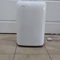 8,000 BTU Portable Air Conditioner Cools 350 sq. ft. with Dehumidifier and Remote Control in White