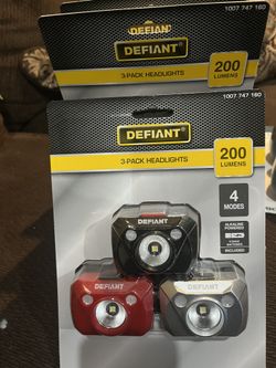 Defiant 3-pack Headlights