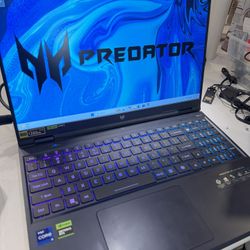 Gaming Laptop — Acer Predator / Intel i9-14900HX / RTX 4060 / 16GB DDR5 / 1TB SSD