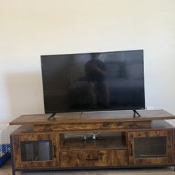 Rustic TV Stand / Entertainment Center – Great Condition