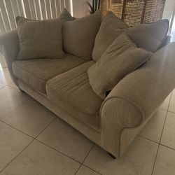 Couches In Great Condition With Pillows