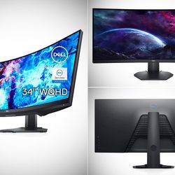 Dell S3422DWG 34-inch UWQHD Gaming Monitor