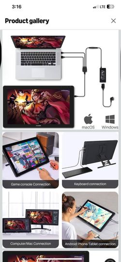 HUION 2020 Kamvas 22 Plus Drawing Monito