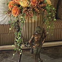 Arreglo Florar De Bronce100%