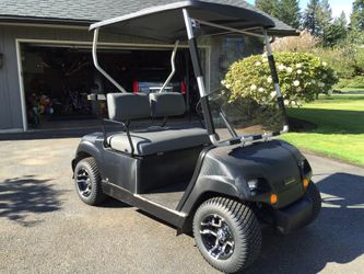 Yamaha G19E Golf Cart Like New Used Condition 