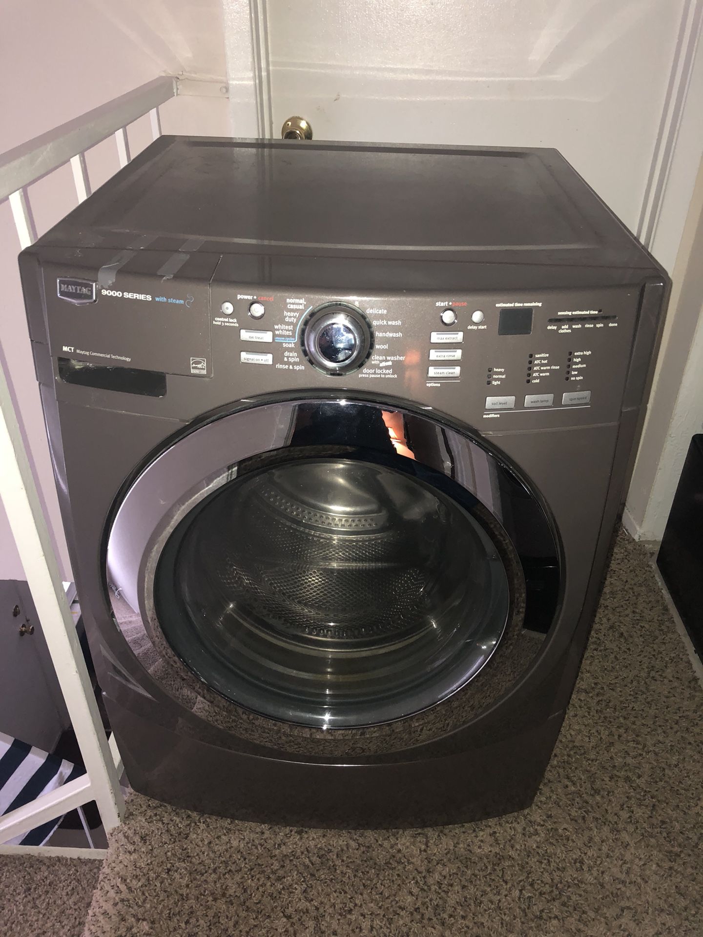 WASHER MAYTAG 9000 Series with Steam