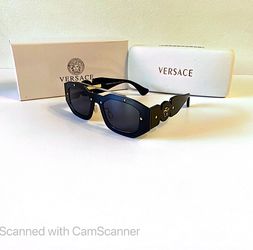 New VE Glasses Geometric Medusa Black