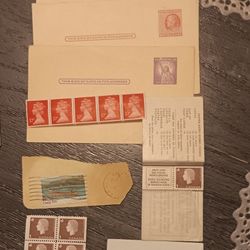 Stamp and Postcard Lot