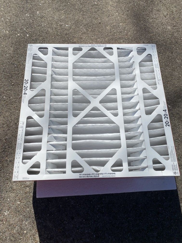 Filters 20 x 20 x 4 MERV 11 1000 MPR