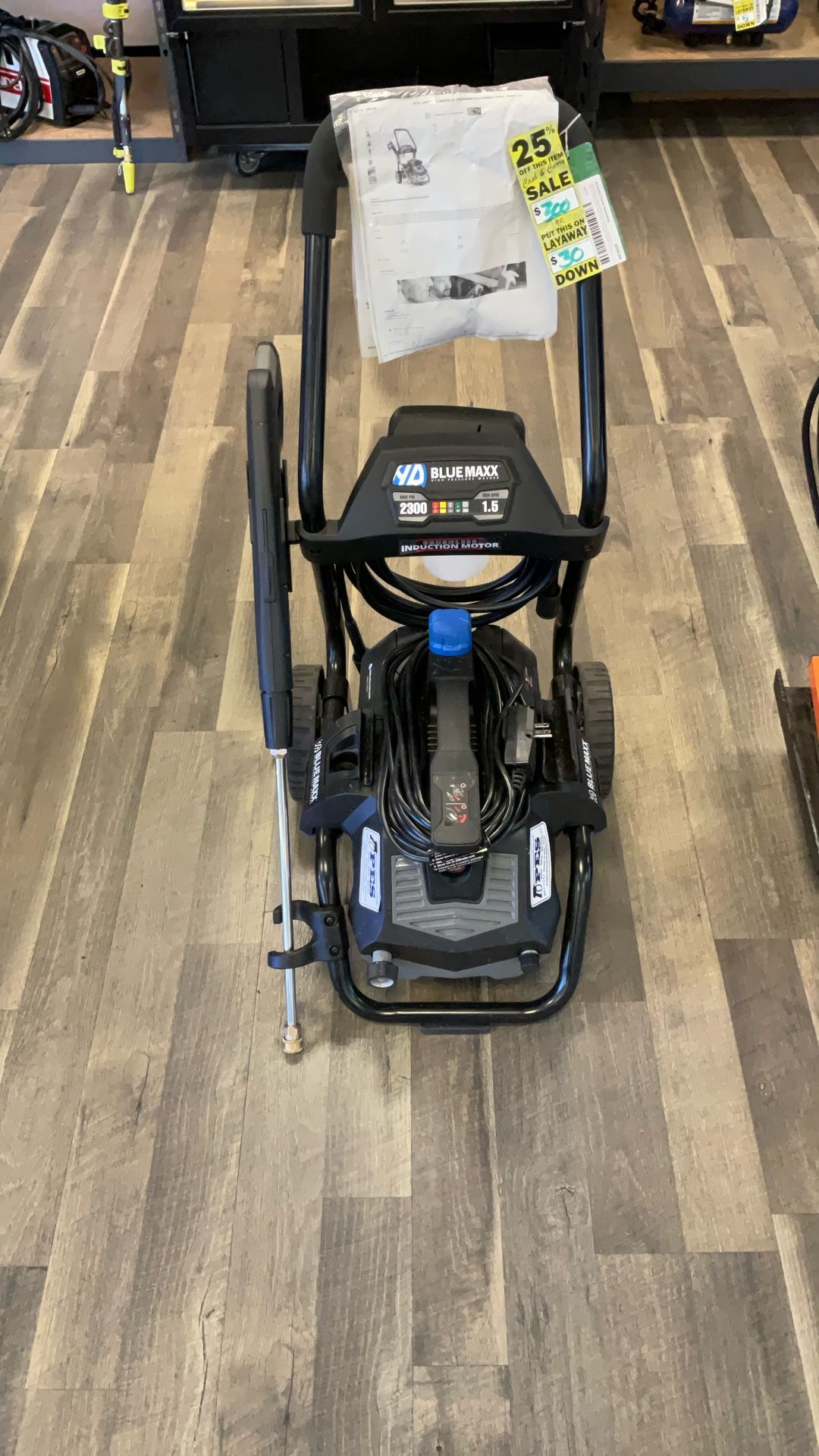 BLUE MAXX 2300 psi Pressure Washer 