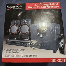 Supersonic SC-35HT 2.1-Channel DVD Home Theater System