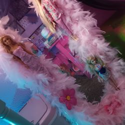 Custom one of the kind Barbie mirror