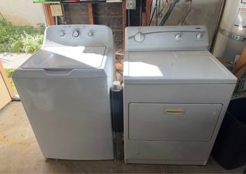 Washer and dryer