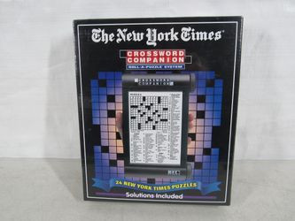 NY Times Crossword Companion Volume 1 Roll A Puzzle System 24 Puzzles NEW