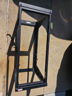 Title: Hoffman nVent 25U Swing-Out Wall Mount Network Rack – E19SWM25U24