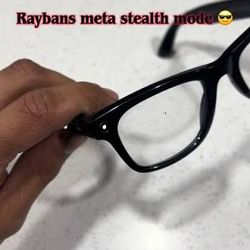 Meta glasses led light remover