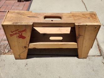 Burro Brand Sawhorse 28" Heavy Duty Vintage with Shelf