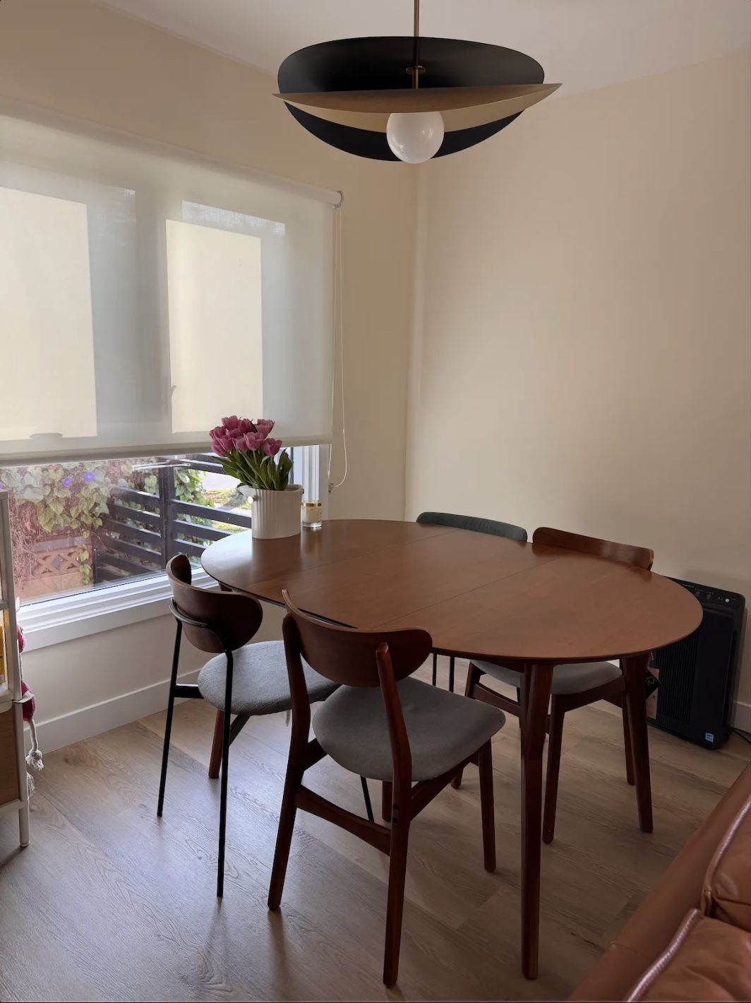 westelm dining table & chairs all together