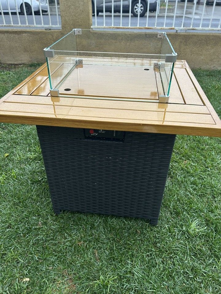 Fogata A Gas Propano Fire Pit Table Brand New Nuevo Christmas Special Sale Propane Fire Pit Table