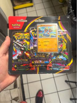 Pokemon pitch black blister pack
