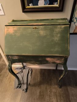 Vintage secretary desk