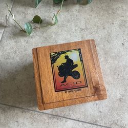 Acid Wooden Cigar Box