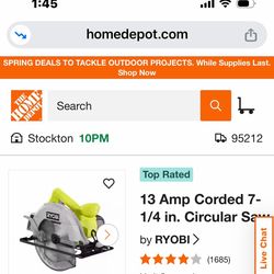 Ryobi  saw