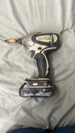 Makita power drill 18v battery no charger
